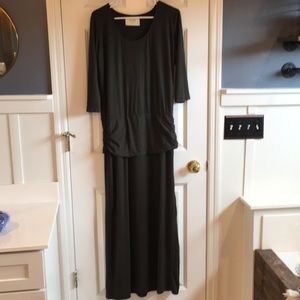 Puella Olive Maxi Dress